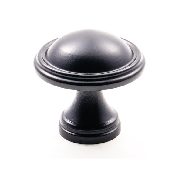 Black Zinc Alloy Cabinet Knob Zamak Handle and Knob for Modern Homes