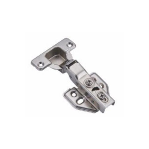 Cold Rolled Steel Fixed Furniture Hinge Stainless Steel Nickel Color