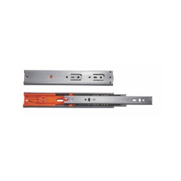 Damping 201 Drawer Slide Rails Nickel Steel Adjustable Heavy Duty Drawer Slides