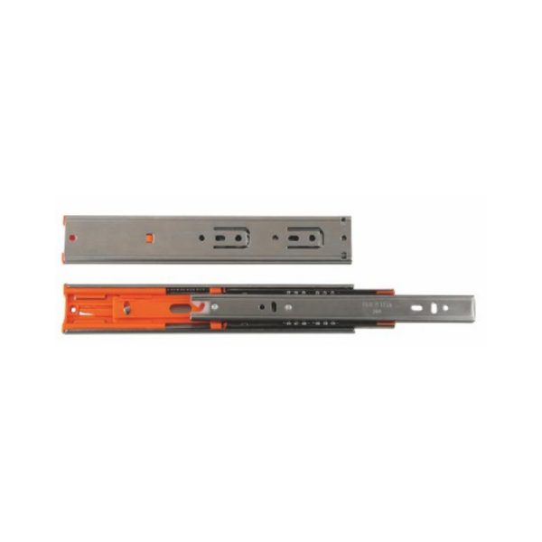 Damping 304 Drawer Slide Rail Nickel Steel Heavy Duty Soft Close Mechanism